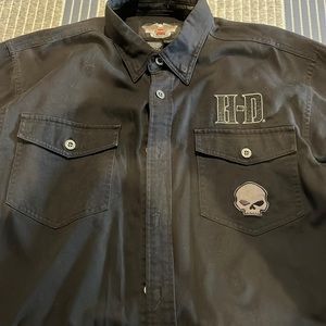 Men’s Harley Davidson casual shirt
